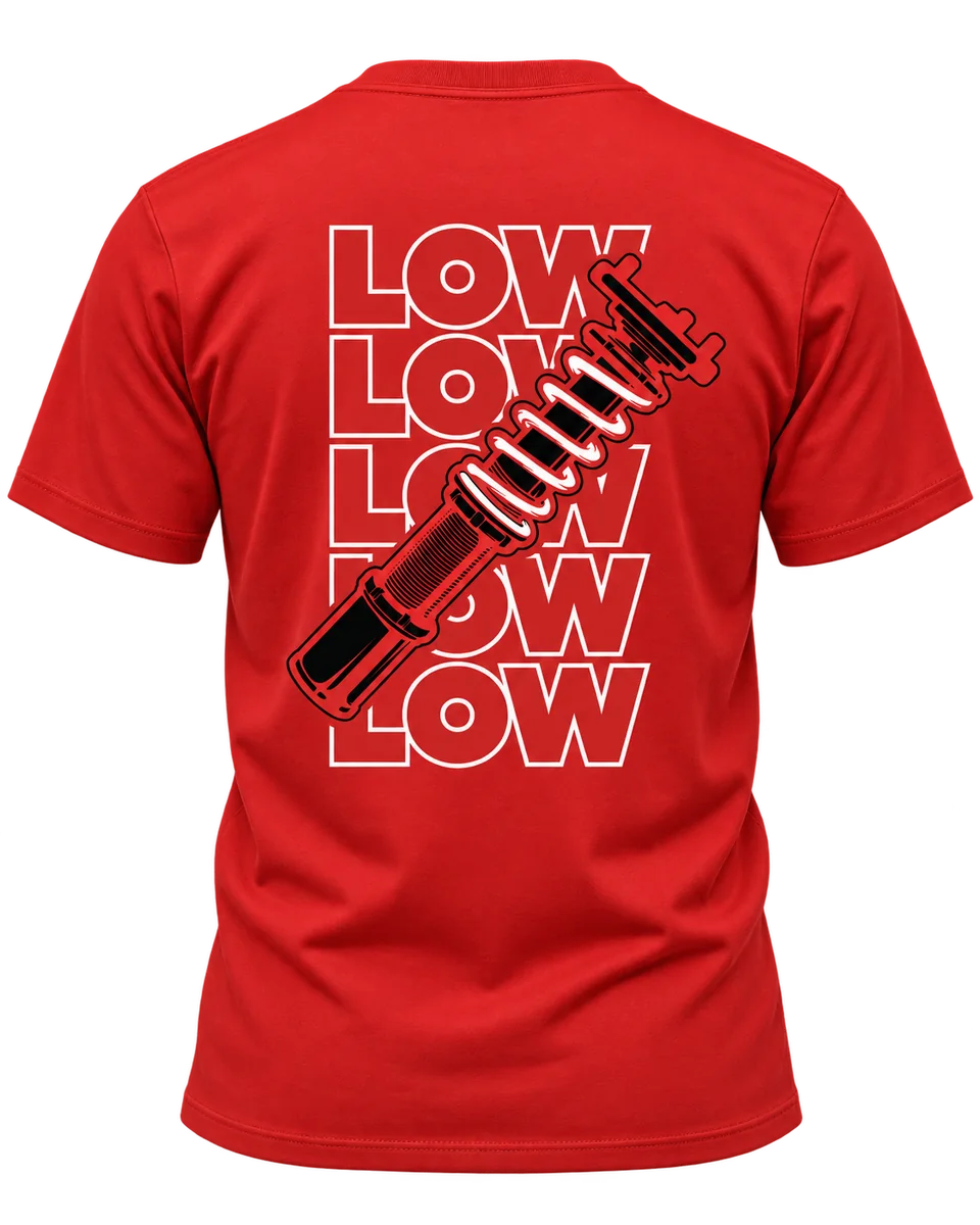 LOW Tee Red/White